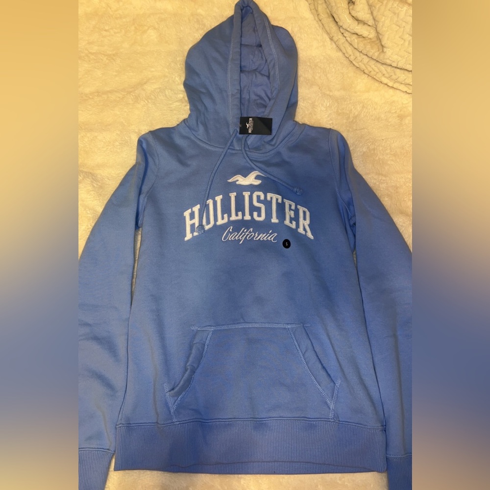 Blue Hollister sweatshirt